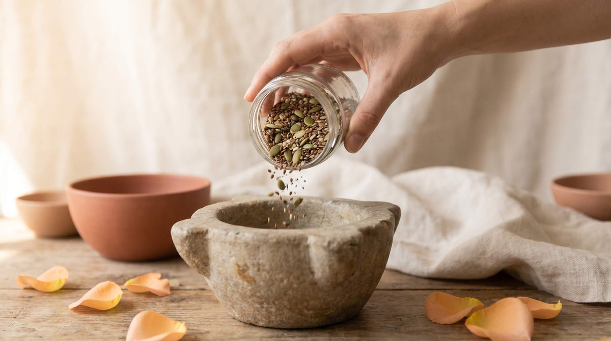 Le seed cycling avec les pâtes à tartiner CacaoCare
