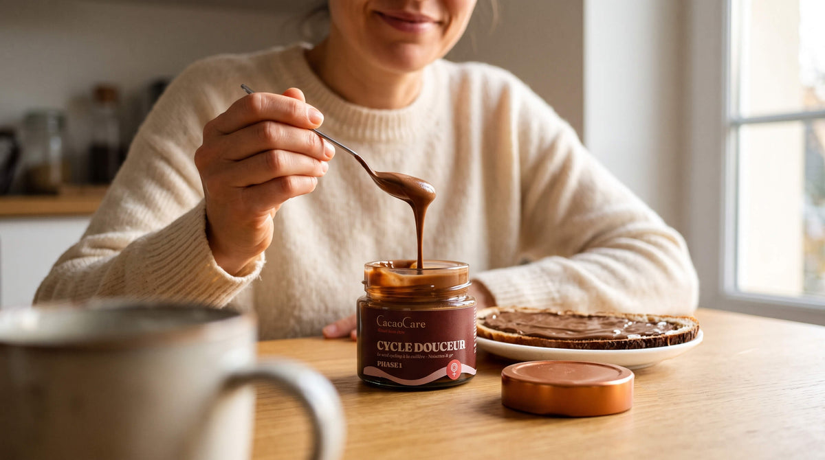 Pâte à tartiner aux graines CacaoCare